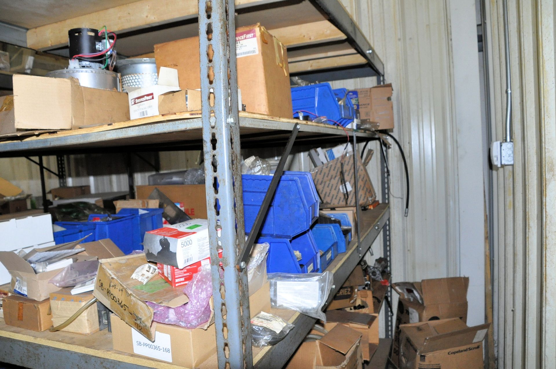 Lot-General Shop Maintenance with (2) Sections Shelving, (Air Compressor Room, (E-10) - Image 7 of 7