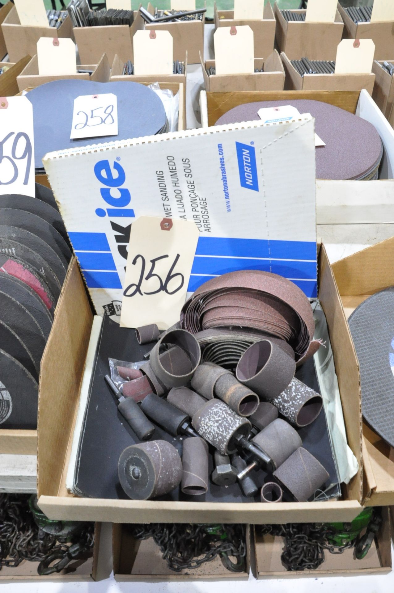 Lot-Wire Wheels, Sanding, and Buffing Wheels in (2) Boxes, (E-3) - Image 2 of 2