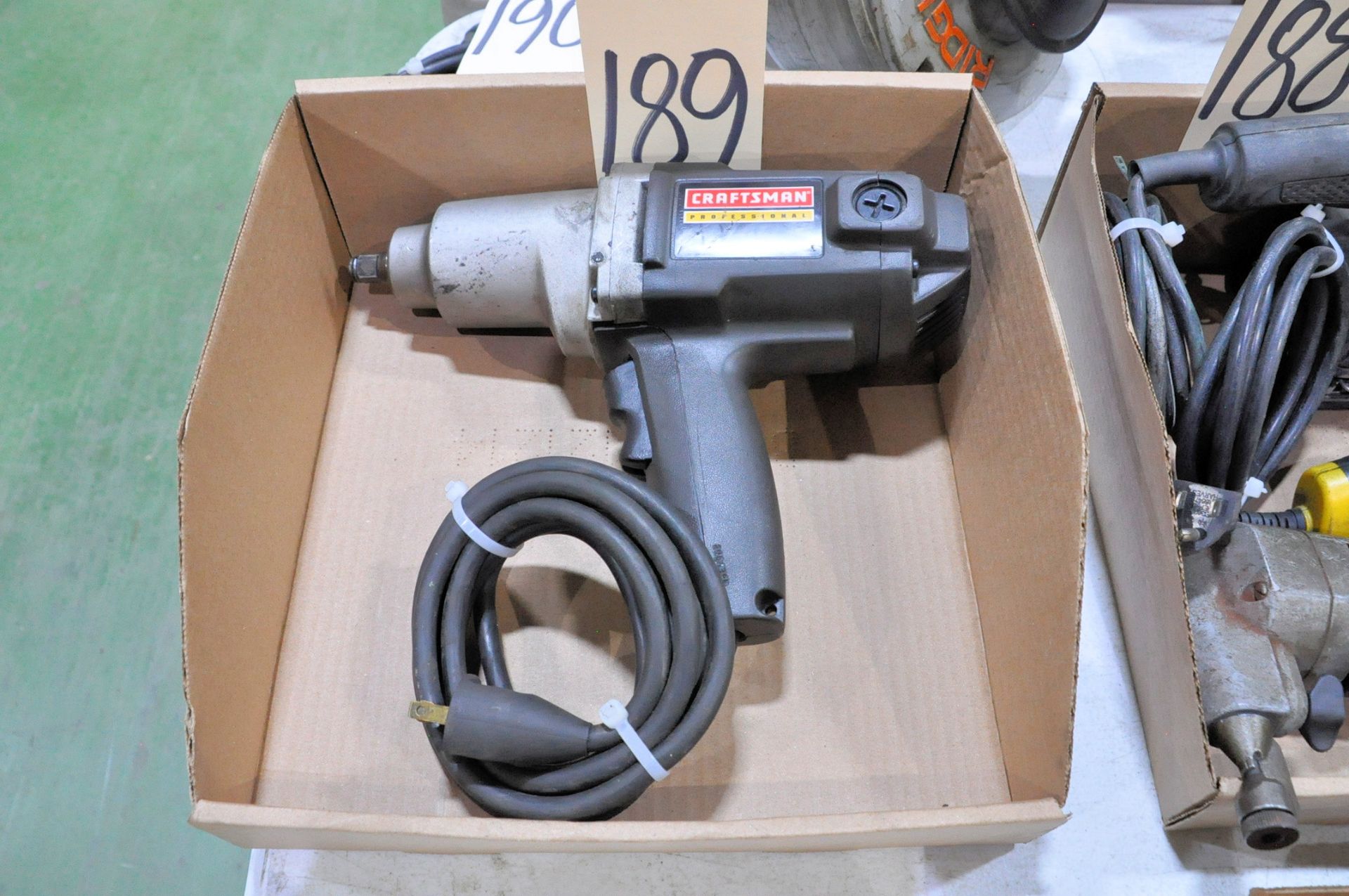 Craftsman 1/2" Electric Impact Gun in (1) Box, (E-3)