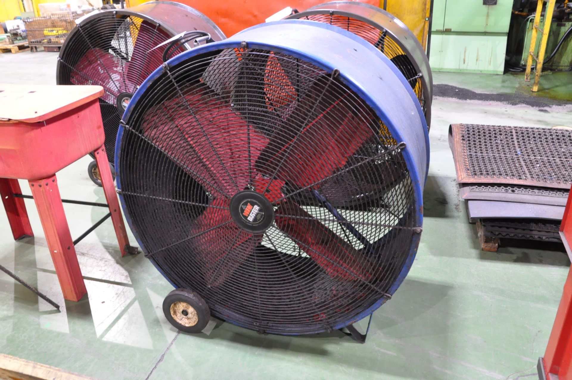 Heat Buster 42" Portable Drum Fan, (E-3)