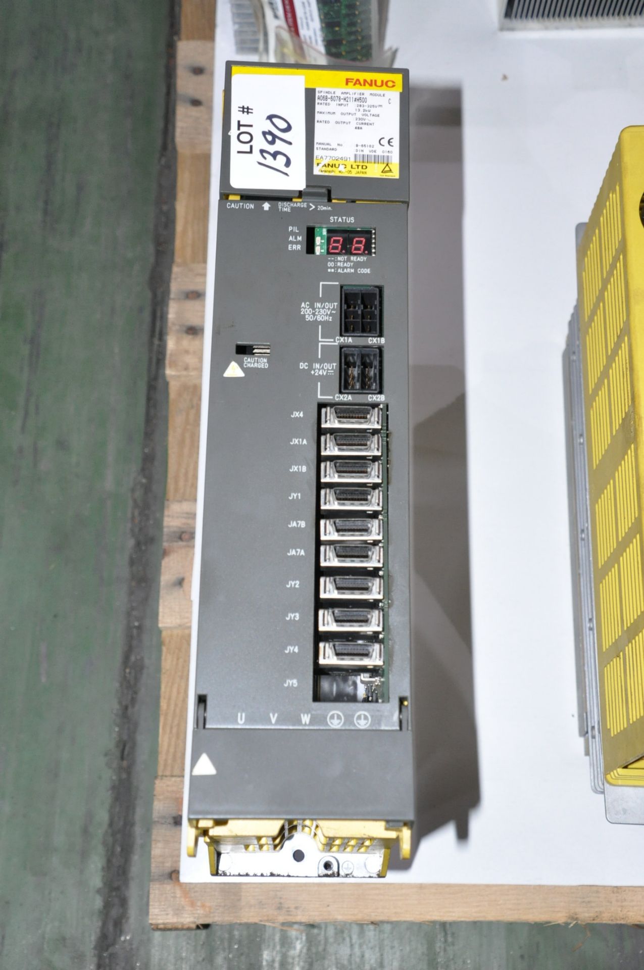 Fanuc Spindle Amplifier Module, (E-3)