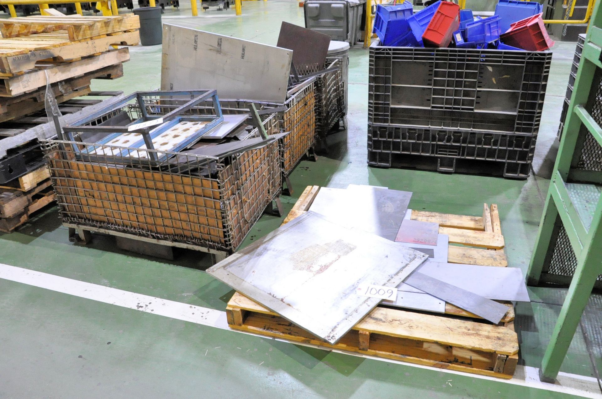 Lot-Scrap in (3) Baskets and on (1) Pallet, (E-5)
