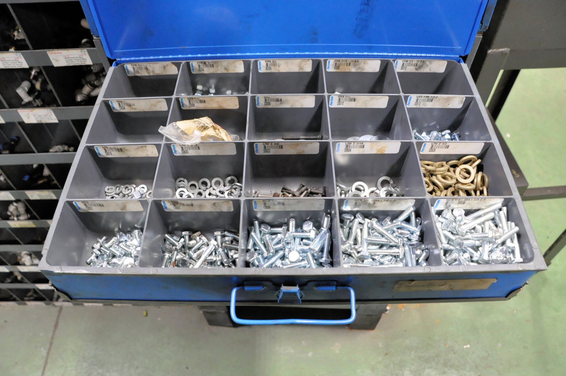 Lot-(4) Unit Service Drawer System with Various Contents, (Tool Room) - Image 6 of 13