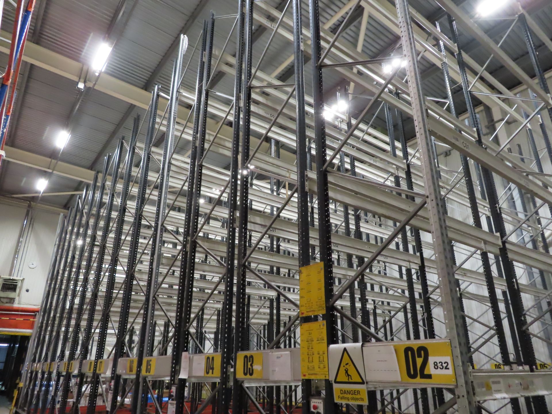 7 X STORAX MOTORISED PALLET RACKING. - Image 6 of 10