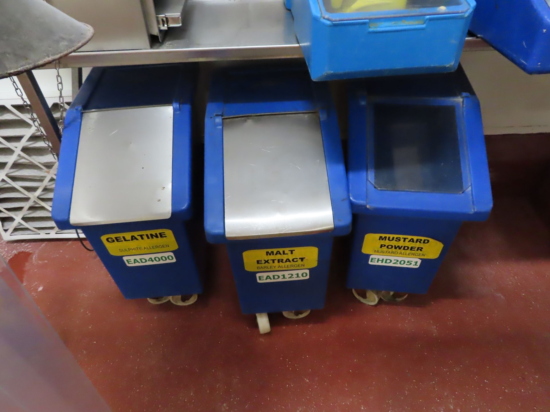 QTY OF PLASTIC INGREDIENTS BINS. - Image 2 of 2
