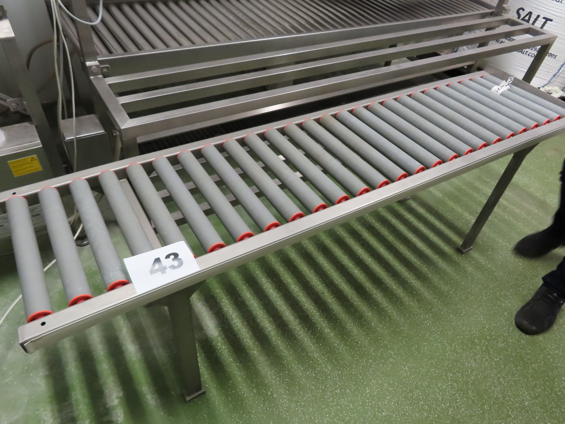SECTION OF ROLLER CONVEYOR