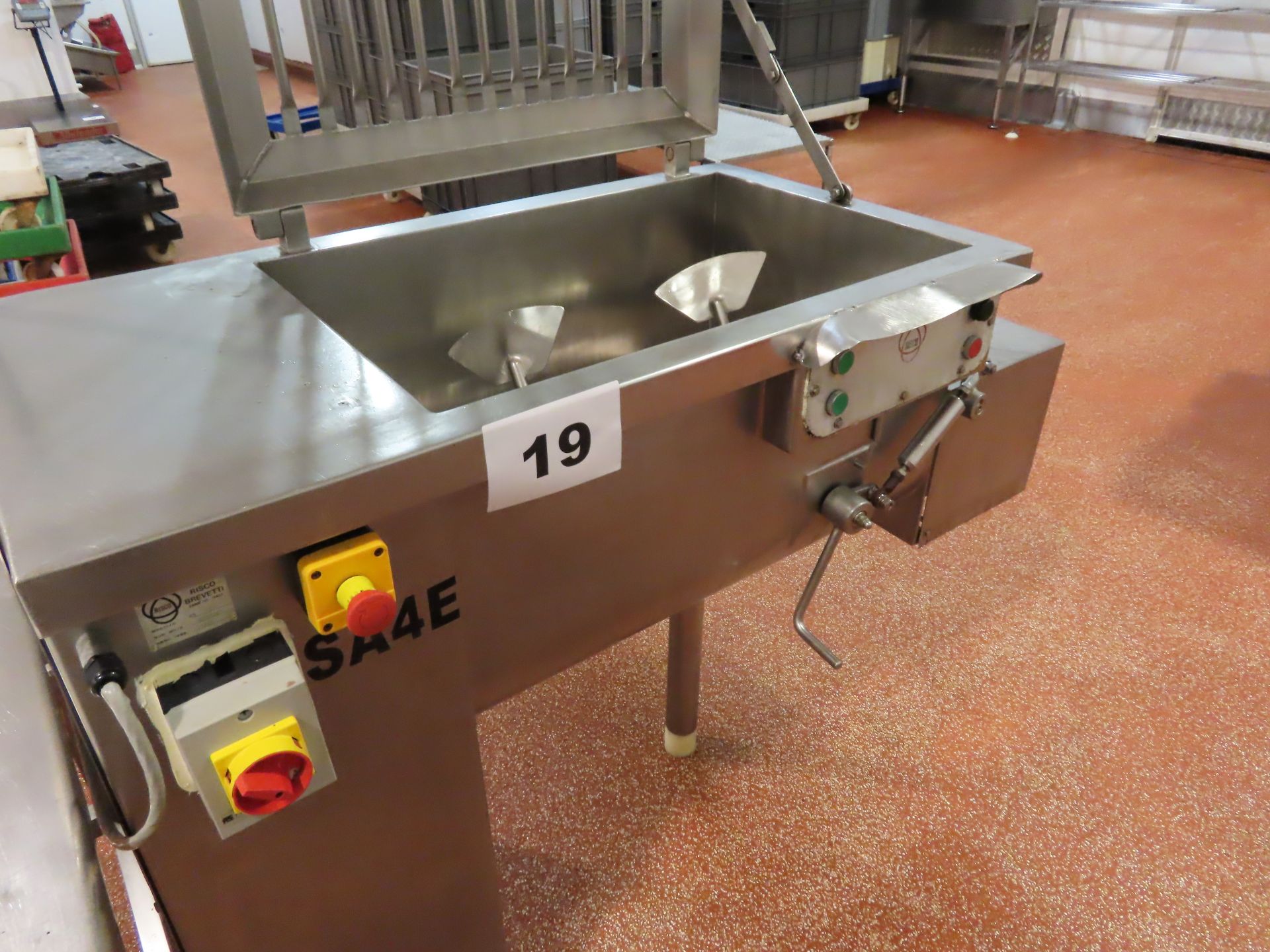 RISCO BREVETTI IMP300 TWIN PADDLE MIXER - Image 2 of 3