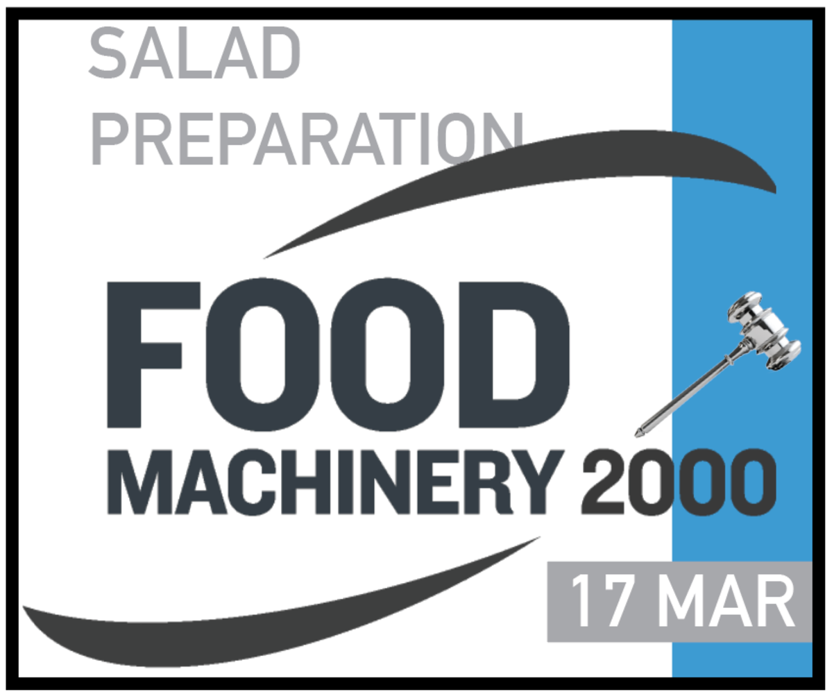 DUE TO THE CLOSURE OF LINCOLNSHIRE SALADS - SALADS AND READY MEALS EQUIPMENT - PHASE TWO