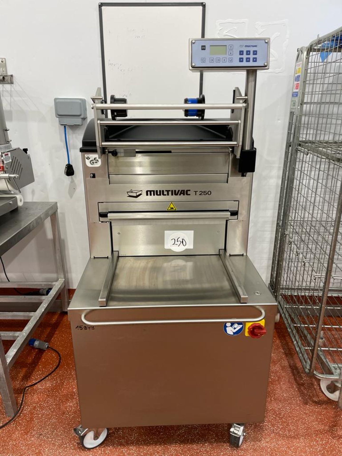 MULTIVAC T250 TRAY SEALER.