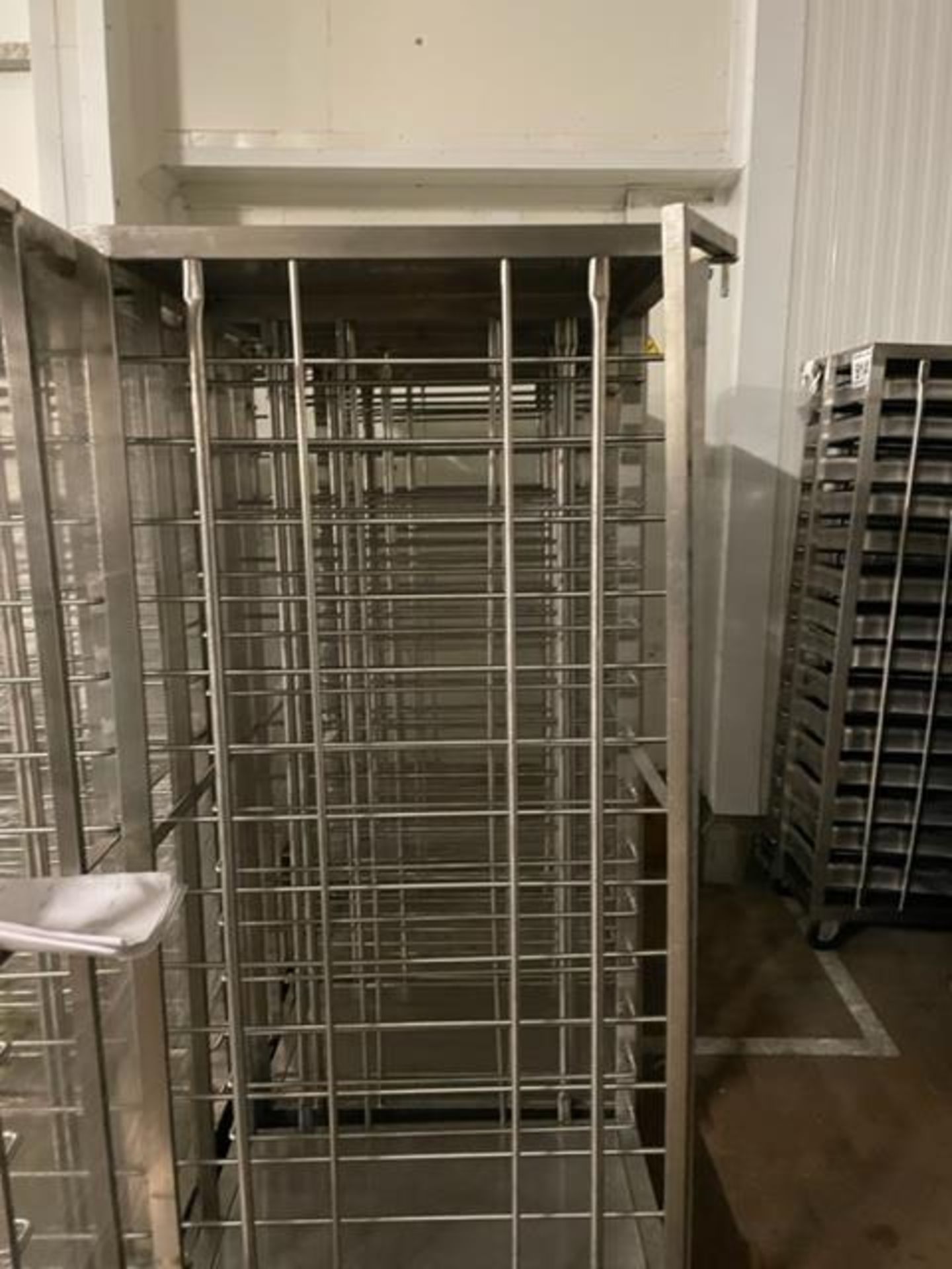 4 X UNITECH TROLLEYS WITH 14 TRAYS per trolley. - Image 4 of 4