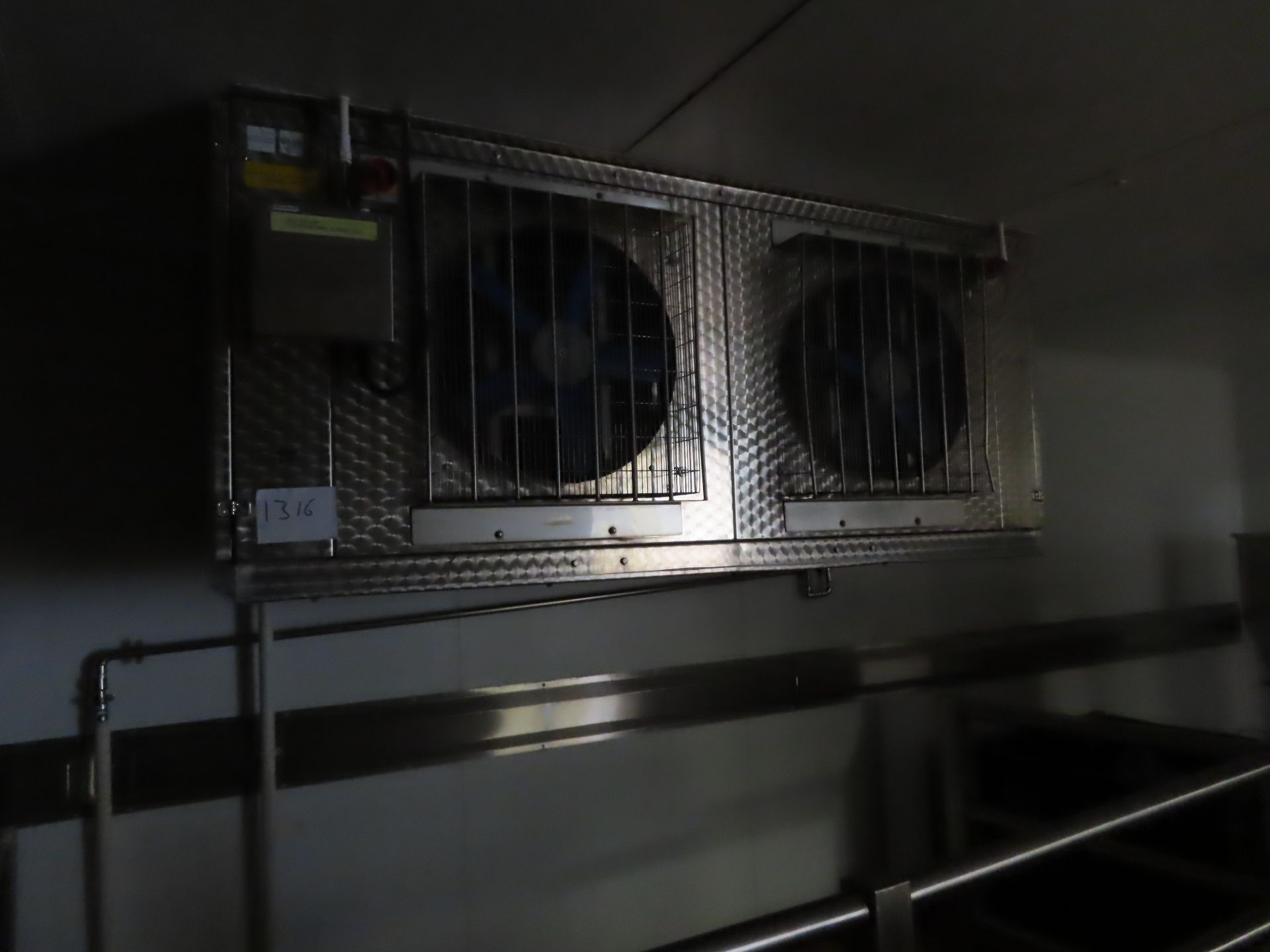 COOLERS & CONDENSERS 2-FAN EVAPORATOR. - Image 3 of 3