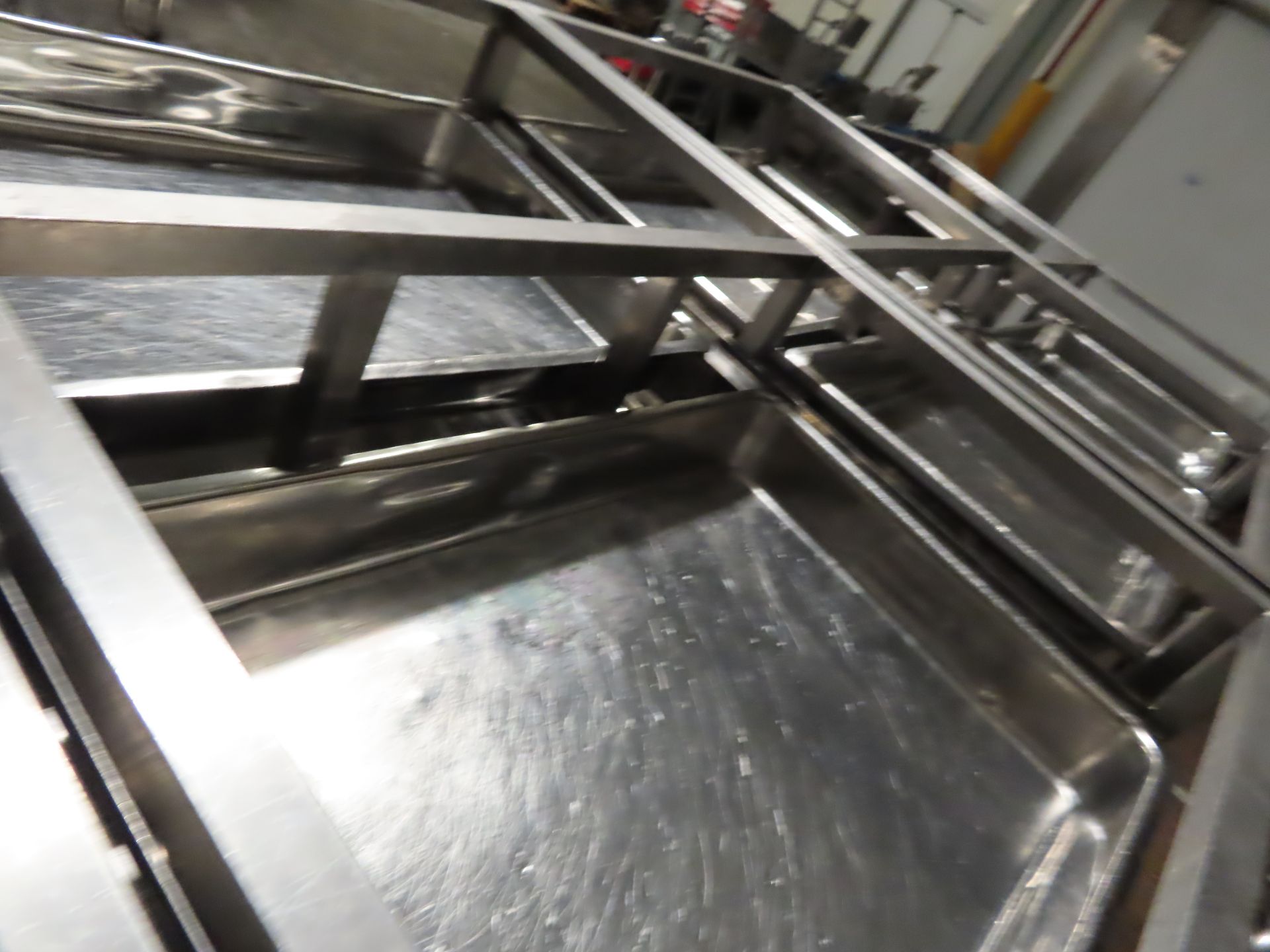 3 X DOUBLE TROLLEYS WITH 45 TRAYS. - Image 3 of 3