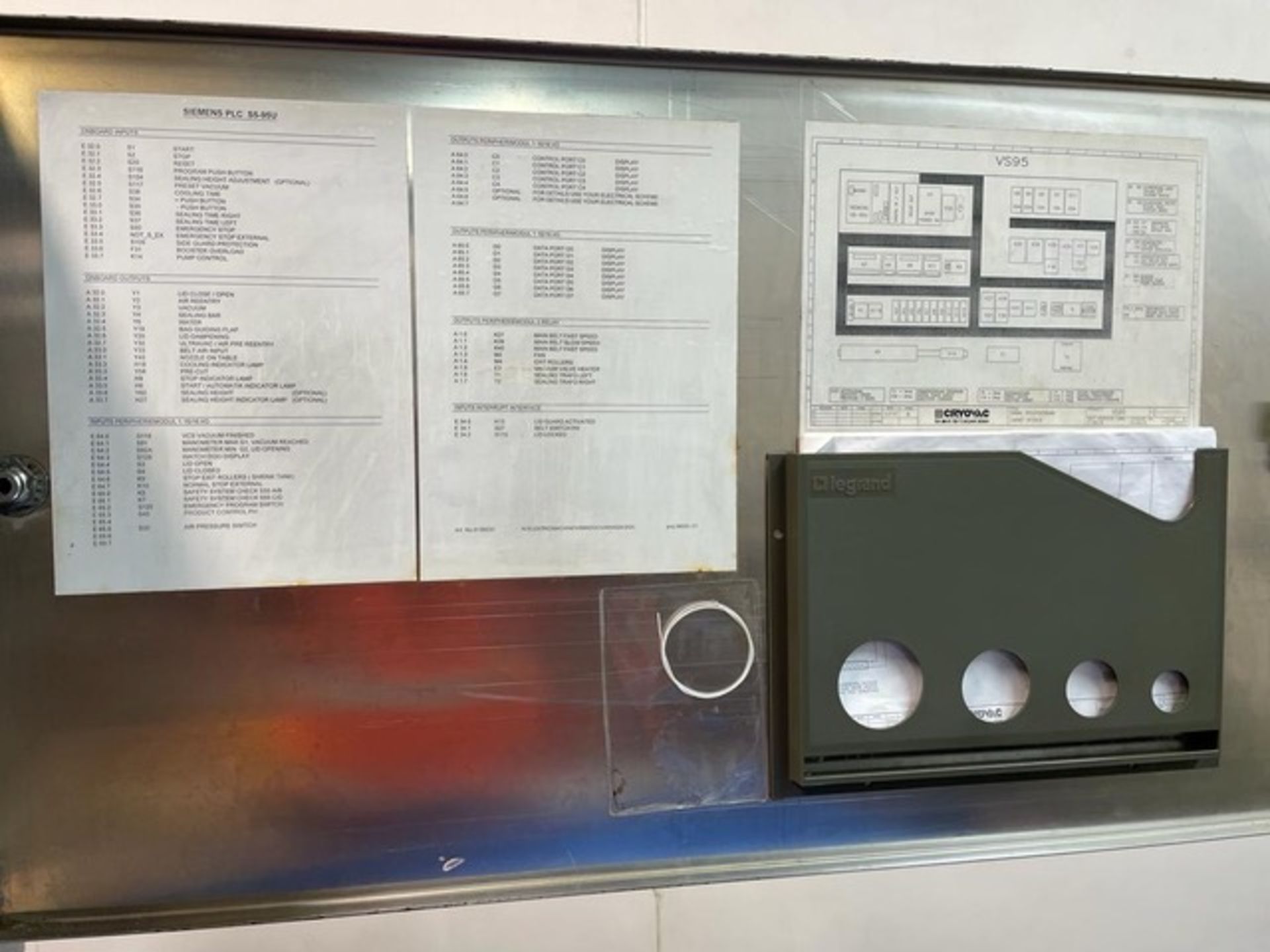 SEALED AIR CRYOVAC VS95 SUPER JUMBO VACUUM PACKER. - Image 9 of 9