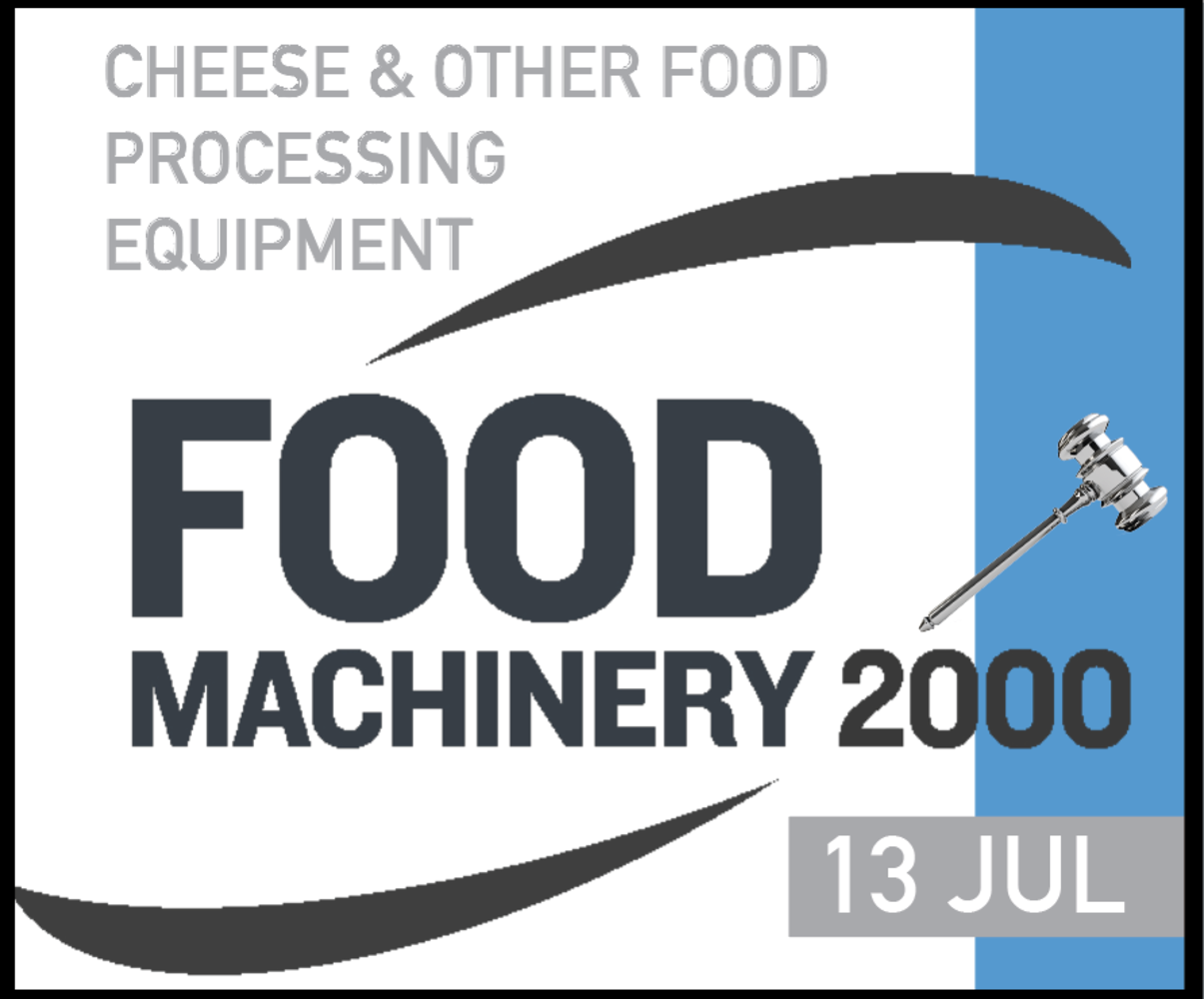 DUE TO THE CLOSURE OF WINDYRIDGE CHEESE & OTHERS. PROCESSING & PACKAGING MACHINERY. Suitable for all sectors of the food industry.