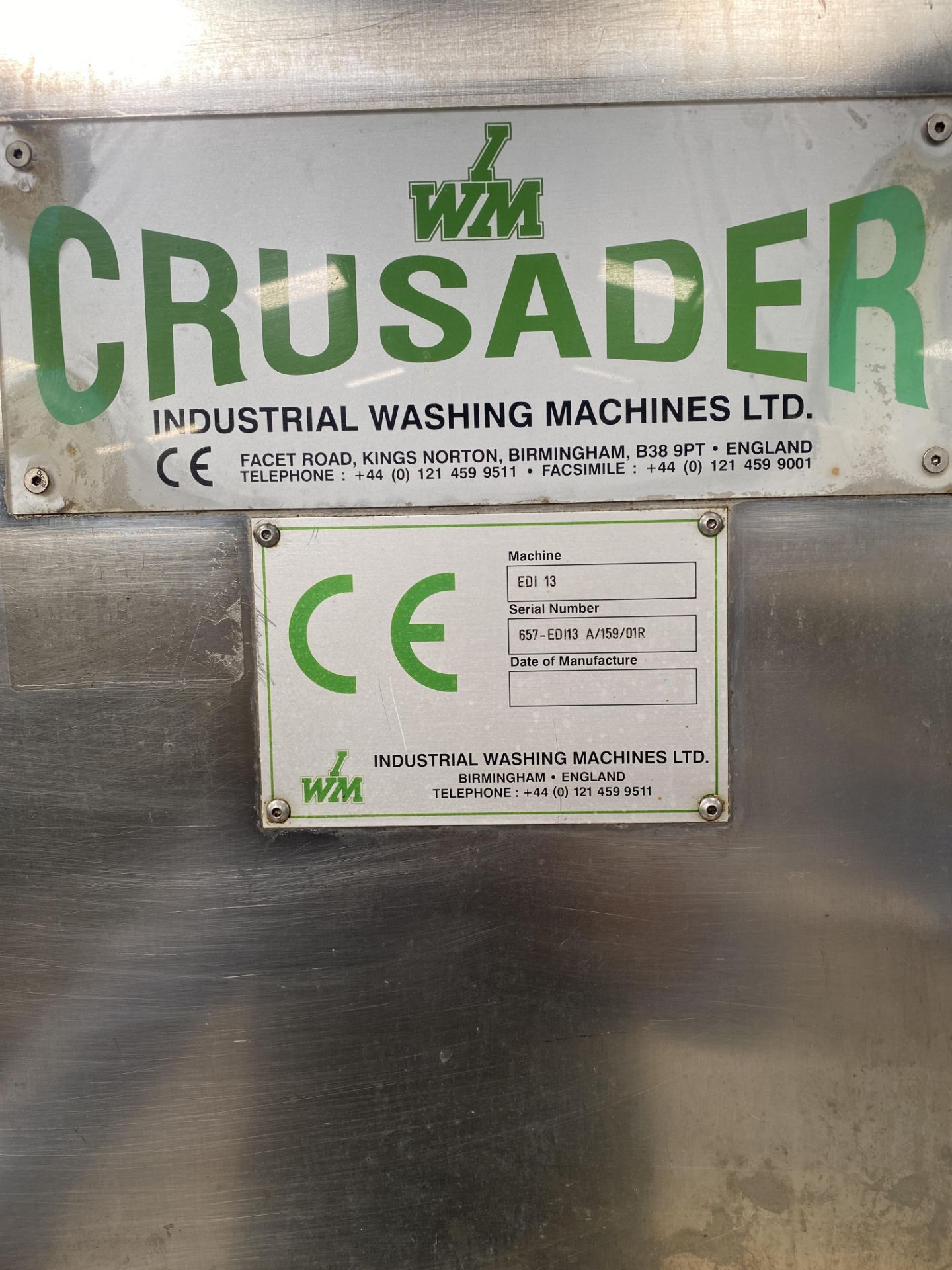 CRUSADER CABINET WASHER. - Image 5 of 5