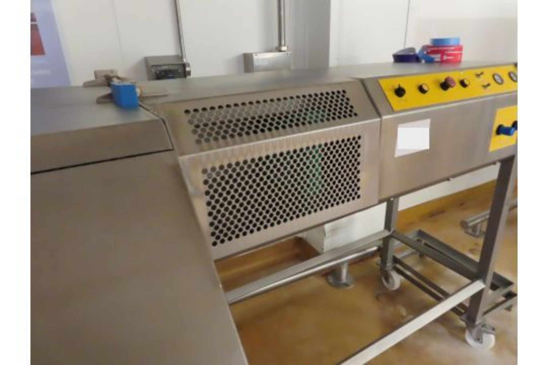 JAYMECH MODEL JFM 300 2-STAGE CHEESE CUTTER.