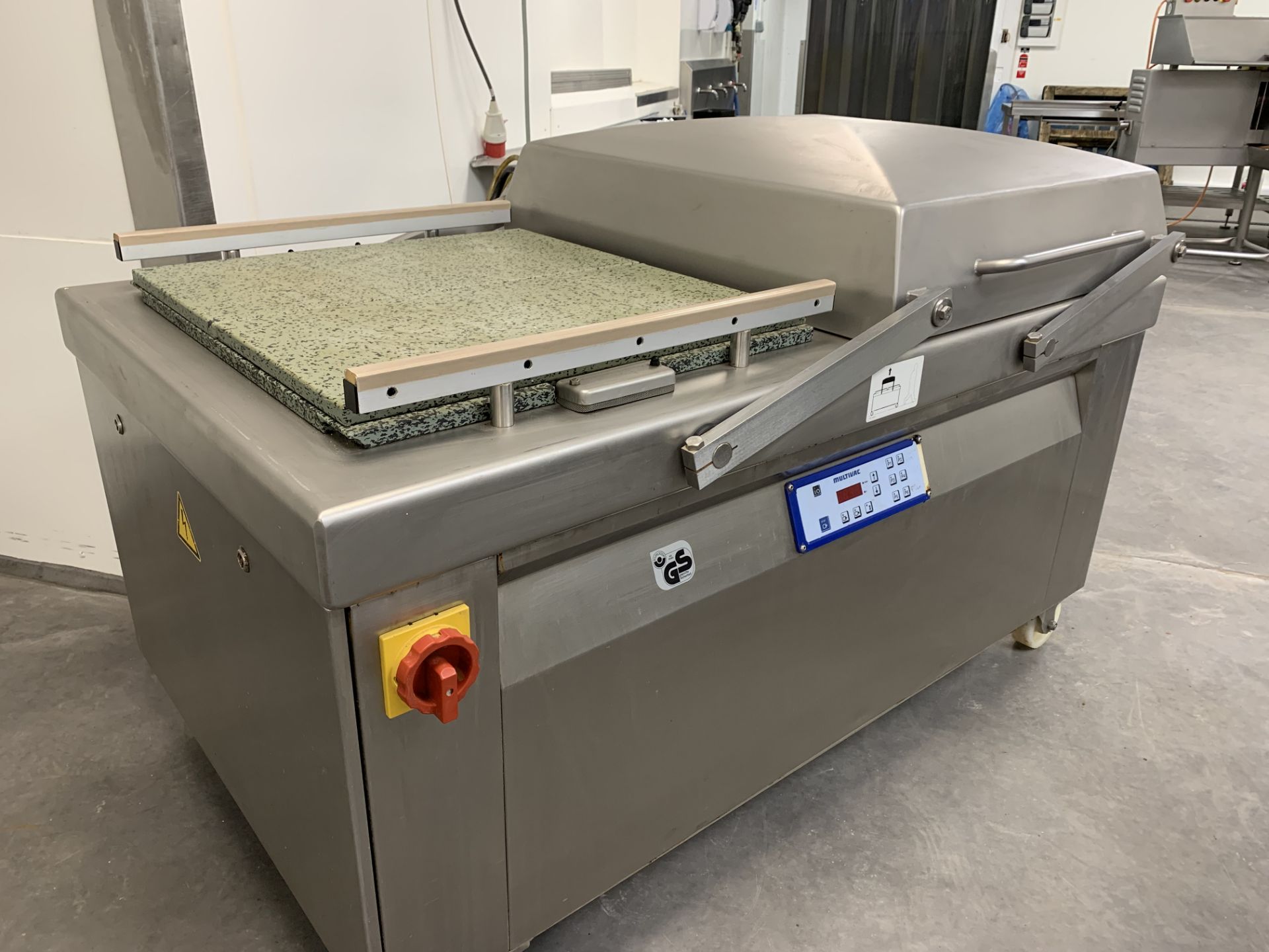 MULTIVAC C500 SWING LID VACUUM PACKER.