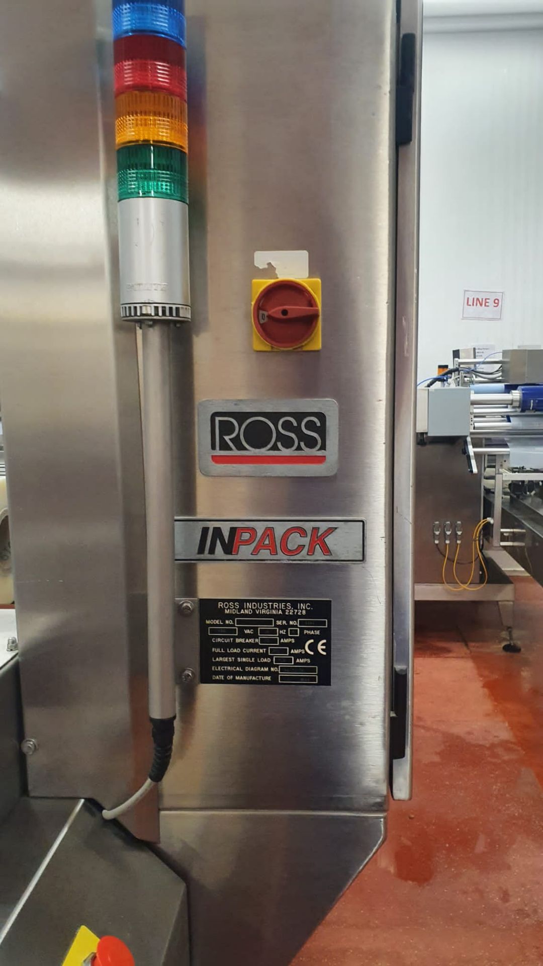 ROSS INPACK TRAY SEALER. - Image 7 of 8