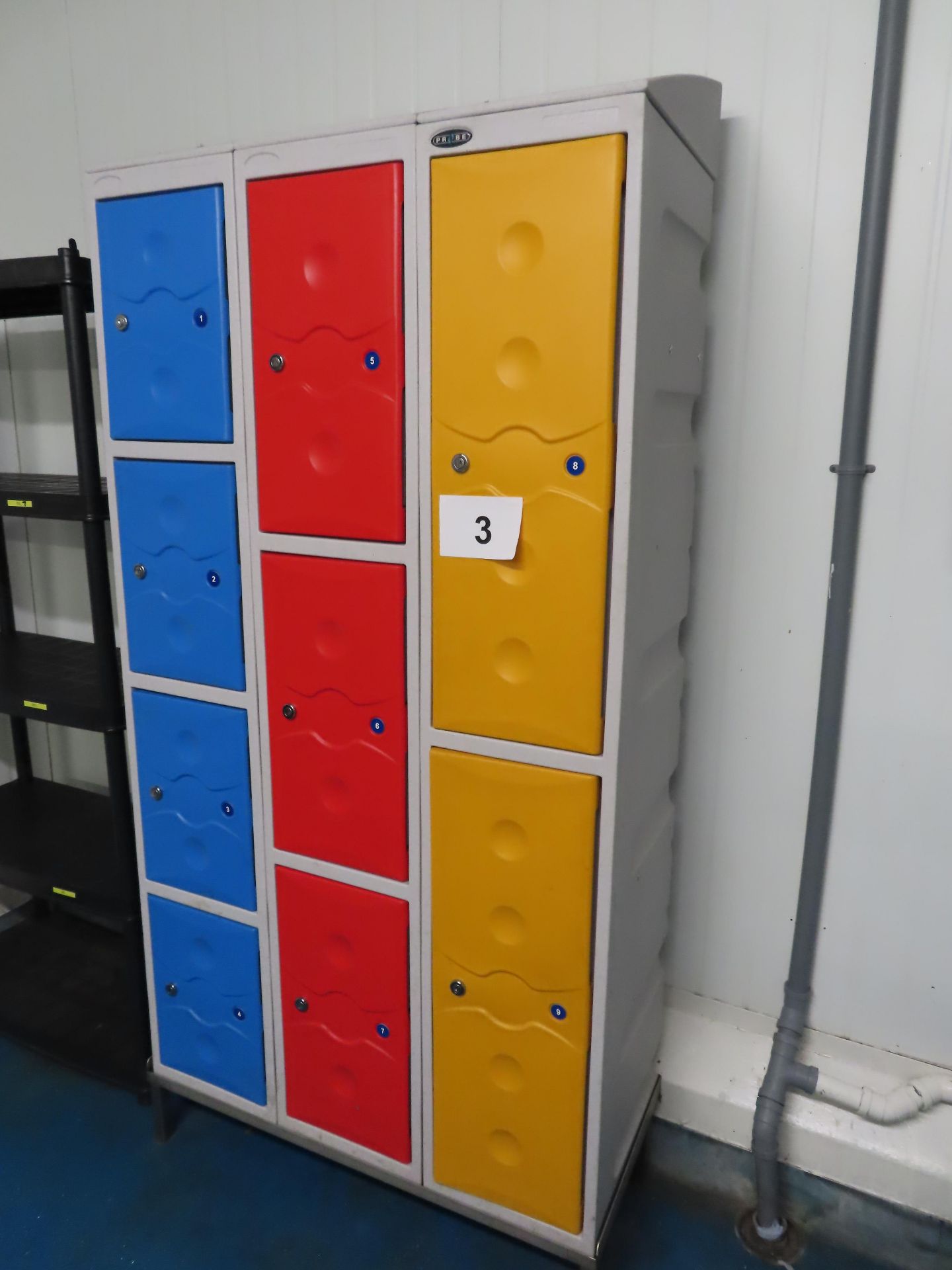 BANK OF LOCKERS.