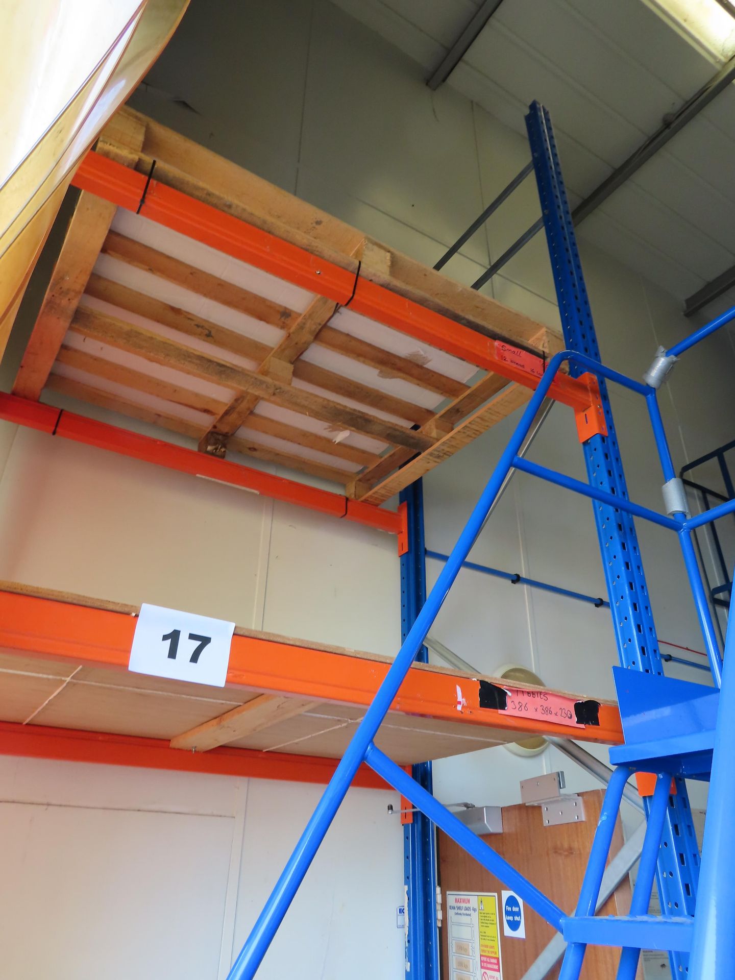 PALLET RACKING. - Image 2 of 2