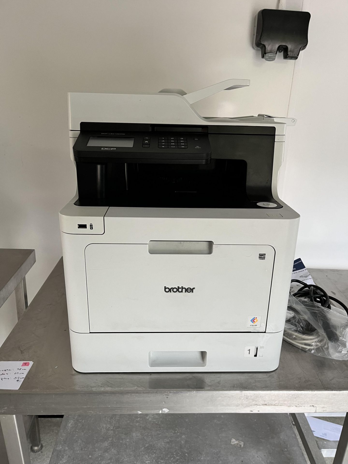 BROTHER LASER PRINTER. (GL19 4BA). - Image 2 of 5