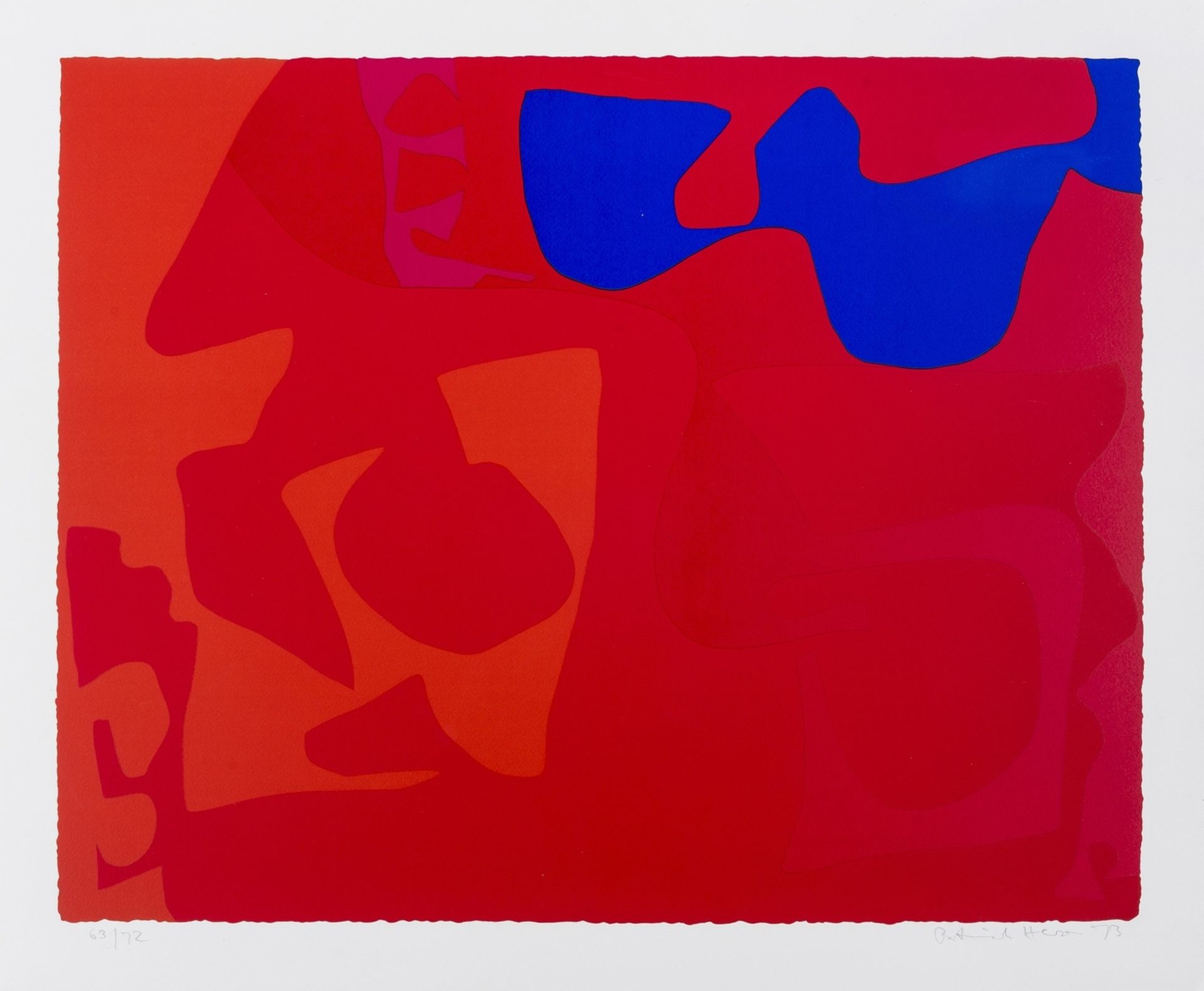 Patrick Heron (1920-1999) Small Red, January 1973 4