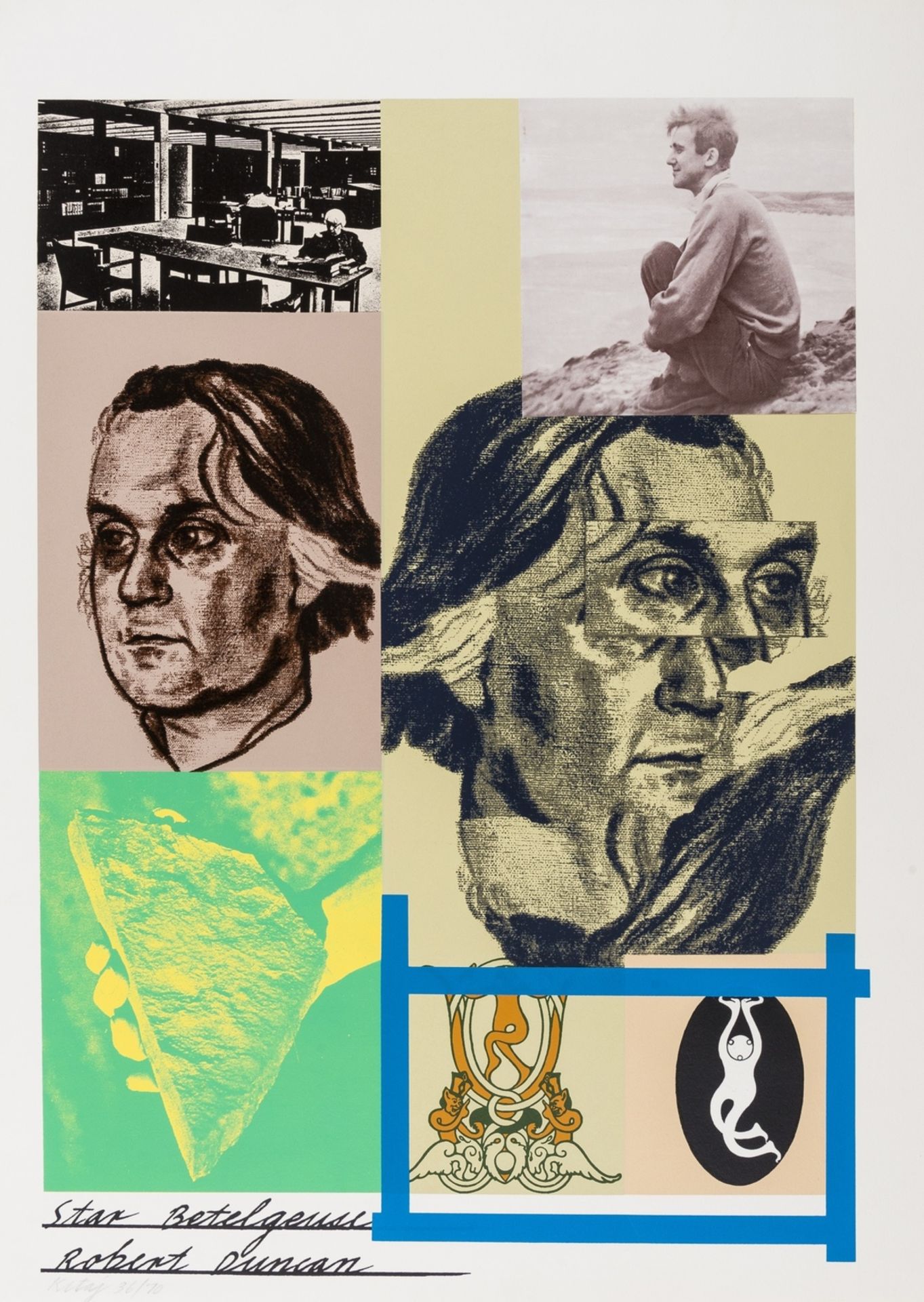 R.B. Kitaj (1932-2007) Star Betelgeuse/Robert Duncan (Ramkalawon 54)