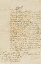 Anne (Queen) Warrant signed to pay John Duke of Argyll two thousand seven hundred sixty five …