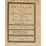 America.- Boston.- Hancock (John) An oration; delivered March 5, 1774, at the request of the …