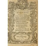 Lucretius Carus (Titus) De rerum natura libri sex recogniti, first 'pocket edition', Paris, House …