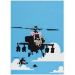 Banksy (b.1974) Happy Choppers