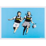 Banksy (b.1974) Jack and Jill (Police Kids) (Signed)