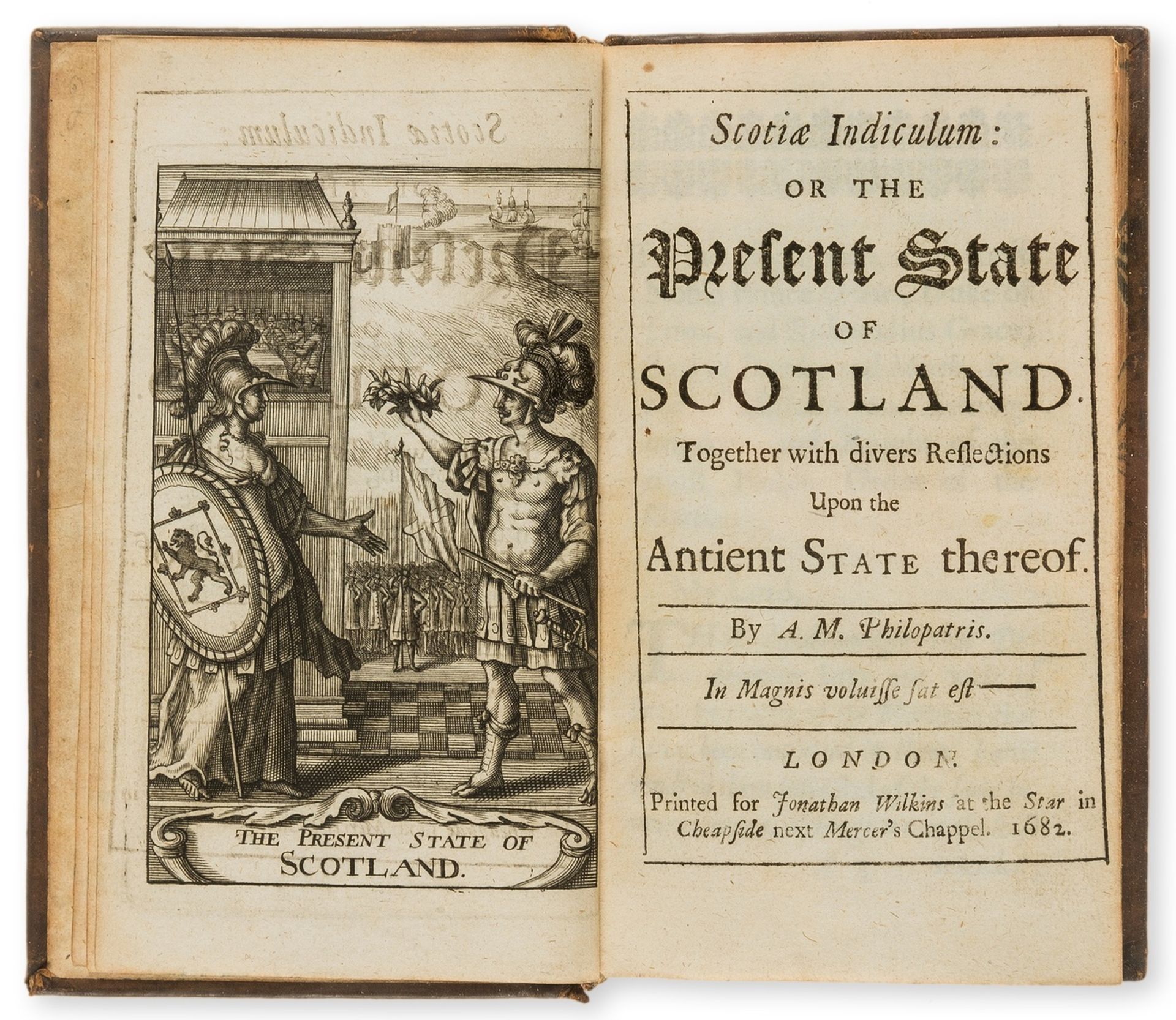 Scotland.- Mudie (Alexander) Scotiae Indiculum: or the Present State of Scotland, first edition, …