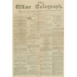 Crimean War.- The War Telegraph, Edinburgh, Finlay, 1854.