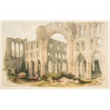 Yorkshire.- Richardson (William) The Monastic Ruins of Yorkshire, 2 vol. in 1, York, 1843.
