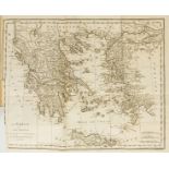 Greece.- Barthélemy (Jean Jacques) Voyage du jeune Anacharsis en Grèce, 5 vol. & Atlas, Herve, …