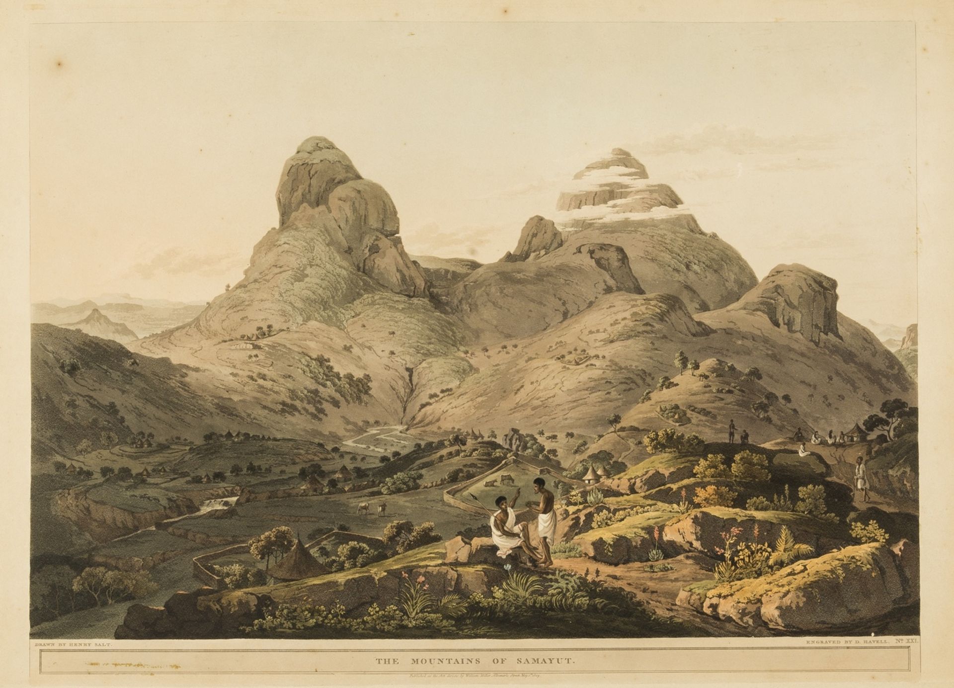 Africa.- Salt (Henry) The Mountains of Samayut; The Town of Abha in Abyssinia, two works, …