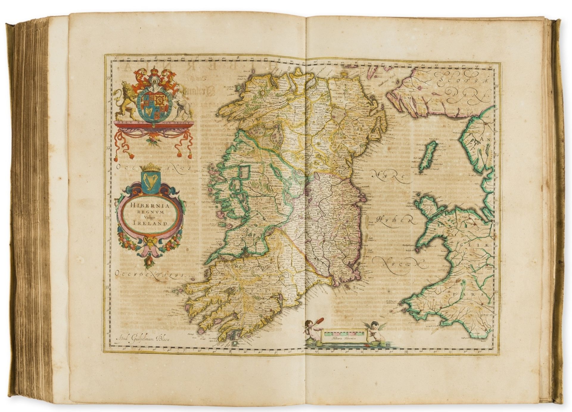 Scotland & Ireland.- Blaeu (Willem Jansz. and Joan) Novus Atlas, Das ist, Weld-beschreibung, Mit …