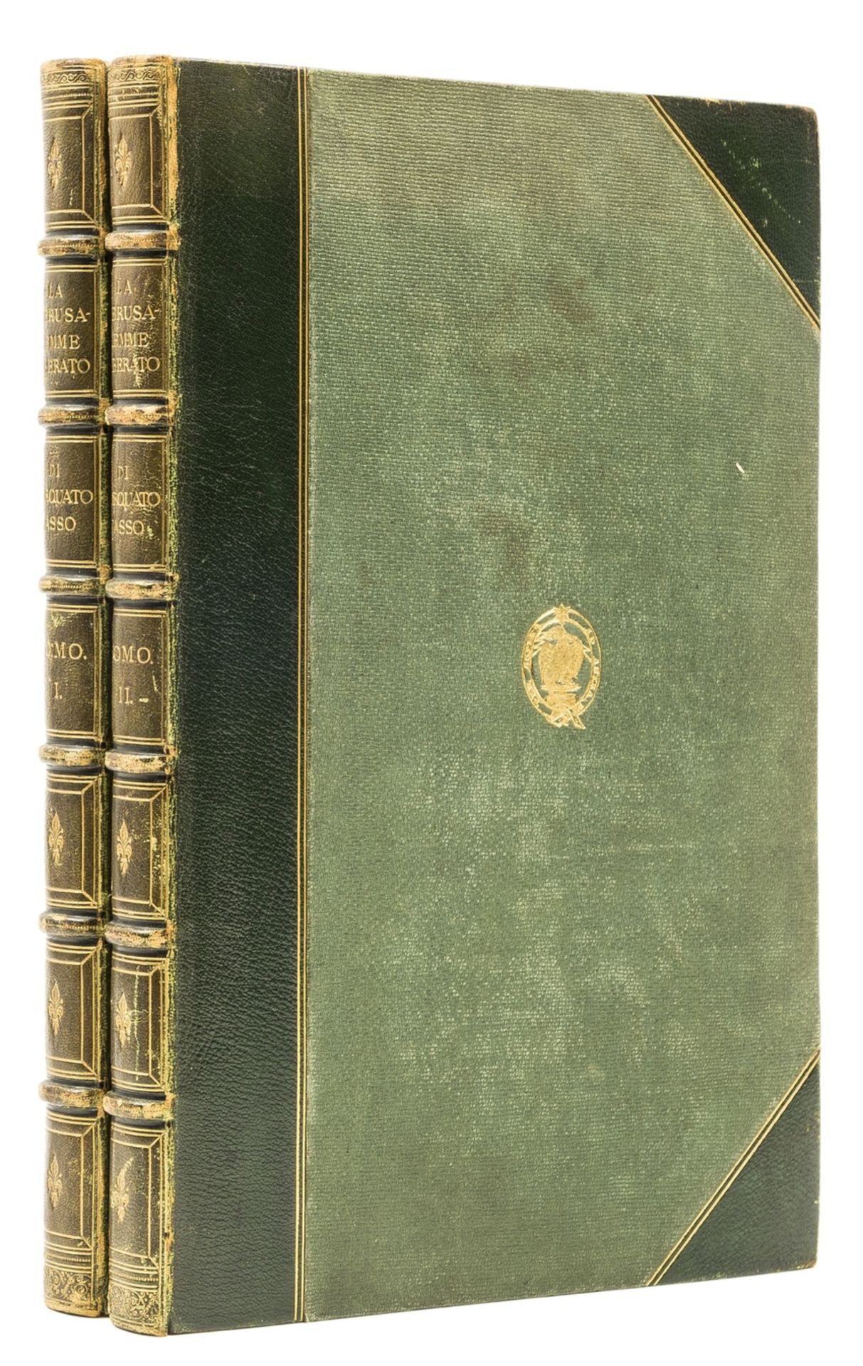 Bodoni.- Tasso (Torquato) La Gerusalemme Liberata, 2 vol., Parma, Bodoni, 1794.