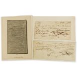 Adam (Robert) Cheque signed made payable to Edward Rooker for sixty-three pounds, drawn on Messrs …