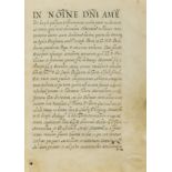 Italy.- Public instrument detailing the sale of property from an estate in the municipality of …