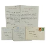 John (Augustus) 3 Autograph Letters signed to Alastair Forbes, 1948-49, concerning a Romani …