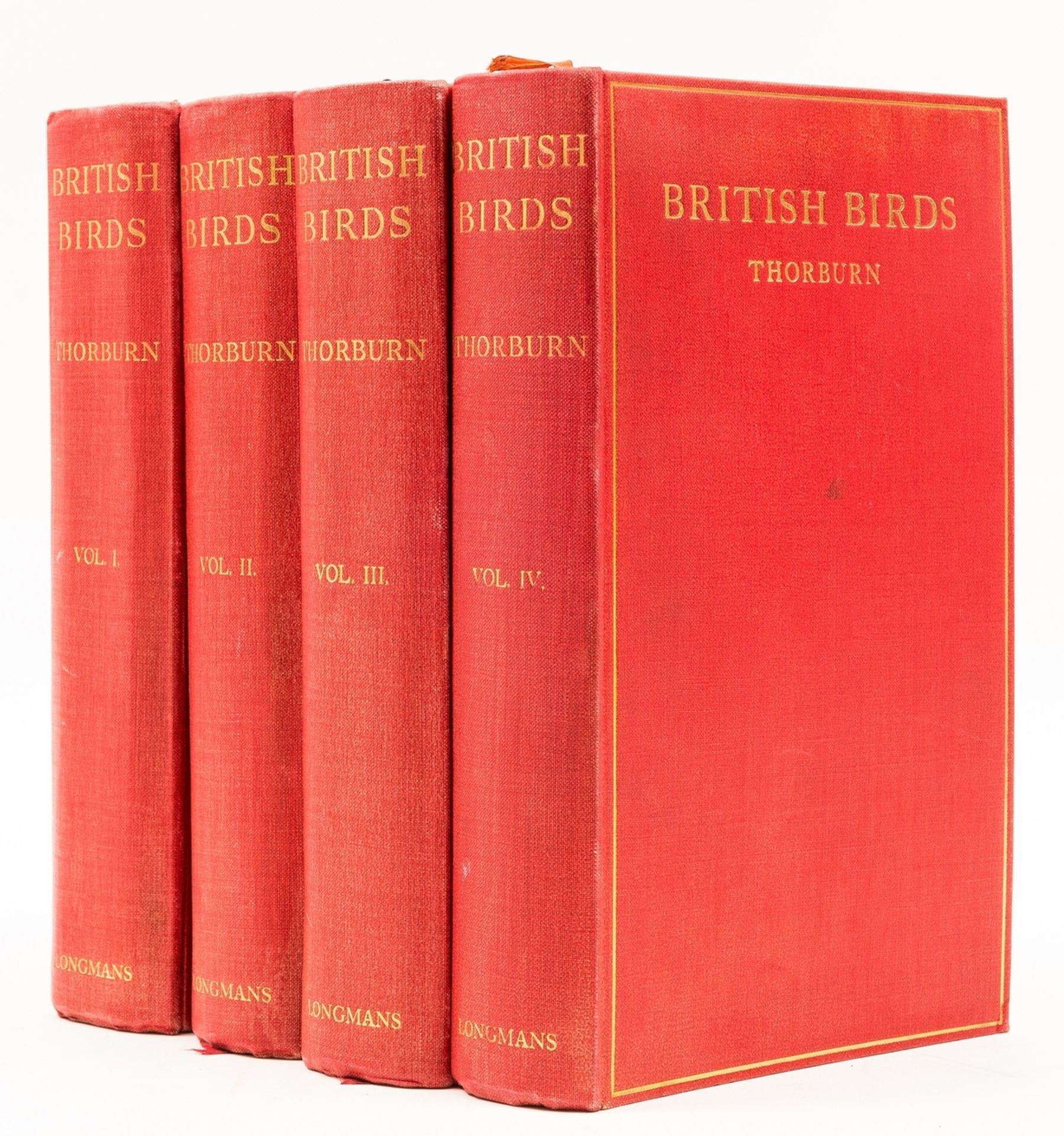 Birds.- Thorburn (Archibald) British Birds, 4 vol., one of 205 copies, 1925-6.