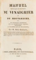 Gernon copy.- Fontenelle (Julia de) Manuel théorique et pratique du vinaigrier et du moutardier, …