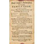 Harrison (Sarah) The house-keeper's pocket-book, and compleat family cook, rare first edition, …