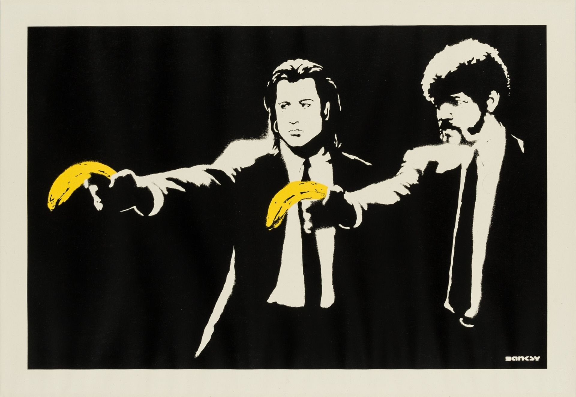 Banksy (b.1974) Pulp Fiction