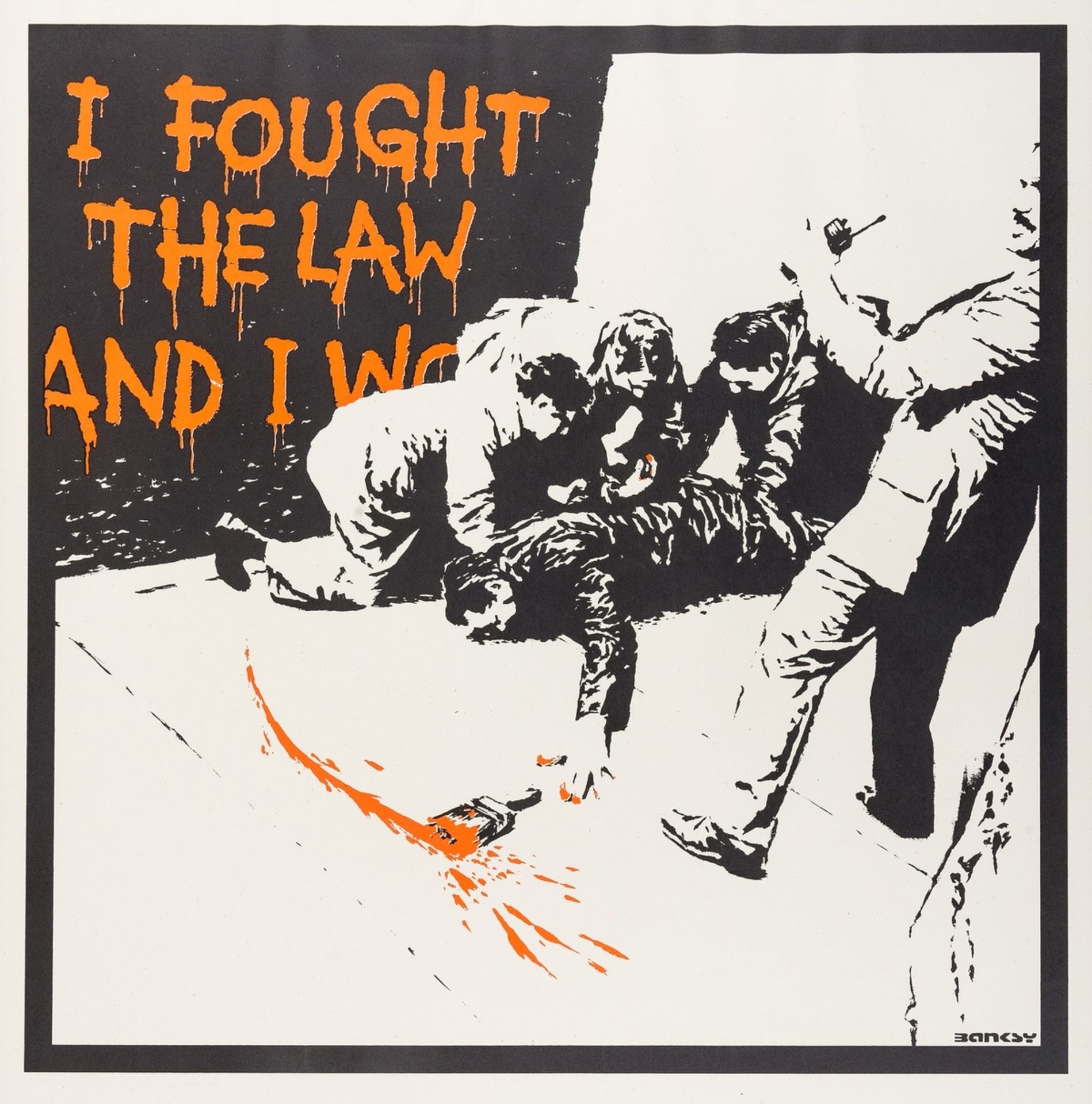 Banksy (b. 1974) I Fought The Law