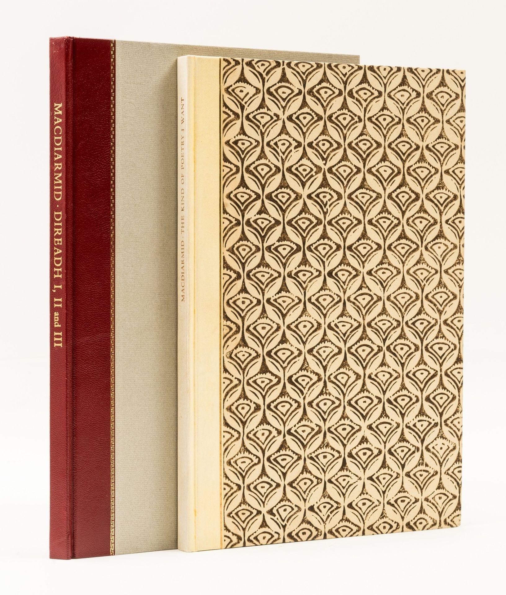 Officina Bodoni.- MacDiarmid (Hugh) The Kind of Poetry I Want, one of 300 copies signed, 1961 & …