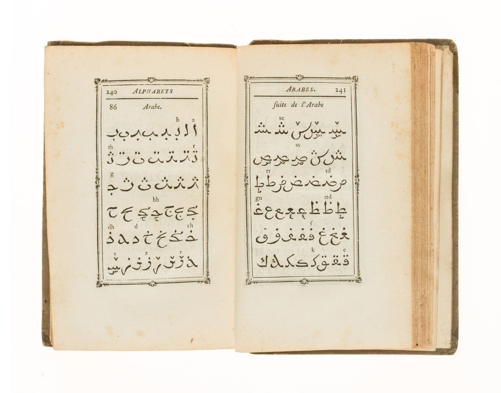 Fournier (Pierre-Simon) Manuel Typographique..., 2 vol., first edition, Paris, Barbou, 1764-66.