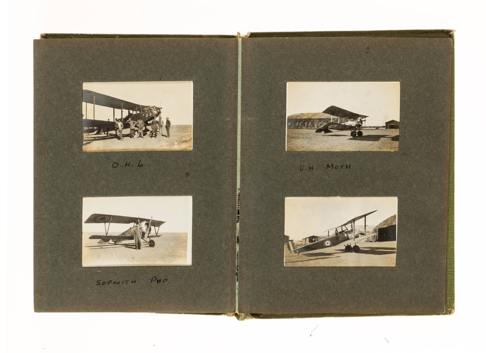 World War 1.- Royal Flying Corps.- Joseland (Leonard, Pilot Officer in RFC) Photograph album of …